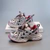 2025 Spring and Autumn New Mesh Breathable Baby Girl Dad Shoes Fashionable Versatile Boys Running Shoes Soft Sole Non-slip