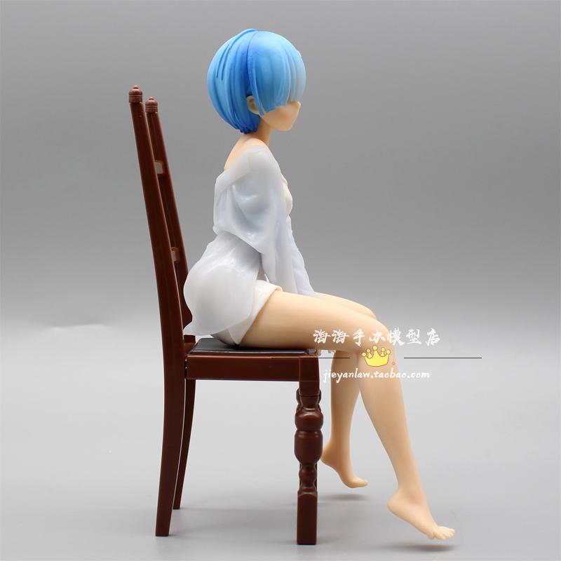Anime Cute Figure Re:Life In A Different World From Zero Ram Rem PVC Action Figure Collection Desktop Car Case Model Toys Doll