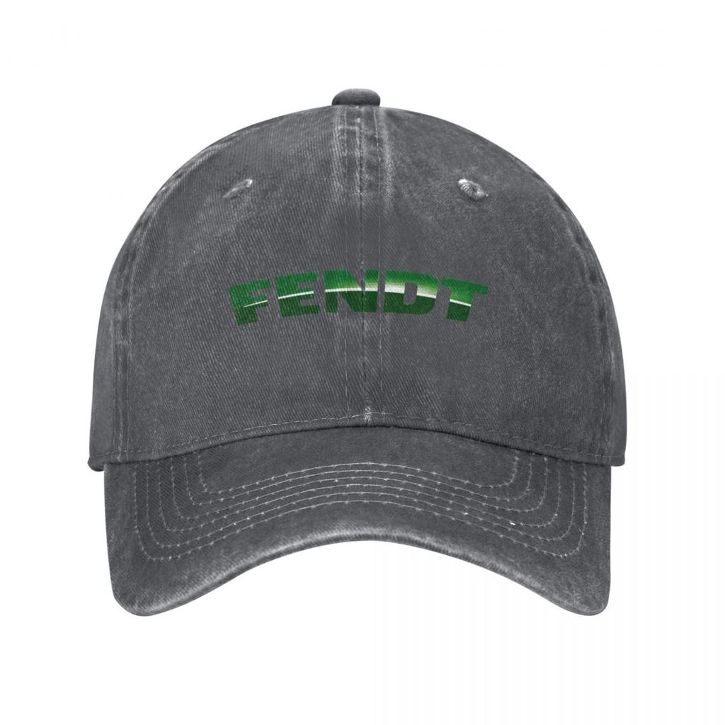 2026 Fendt Farming Baseball Cap For Men Women Distressed Denim Washed Sun Cap Tractor Agriculture All Seasons Adjustable Hats Ca