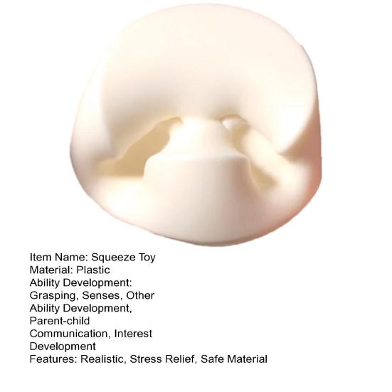 Soft Milk Yogurt Cake Squeeze Toy Slow Rising Stress Reliever Realistic Moist Soft Texture Decompression Gadget for Kids Adults