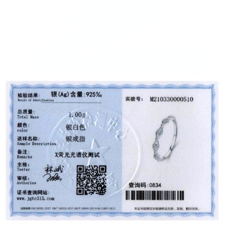 Tancise Klassischer Zirkon-Ring aus 925er-Sterlingsilber, Damenschmuck, Hochzeitsversprechen, Party-Geschenk