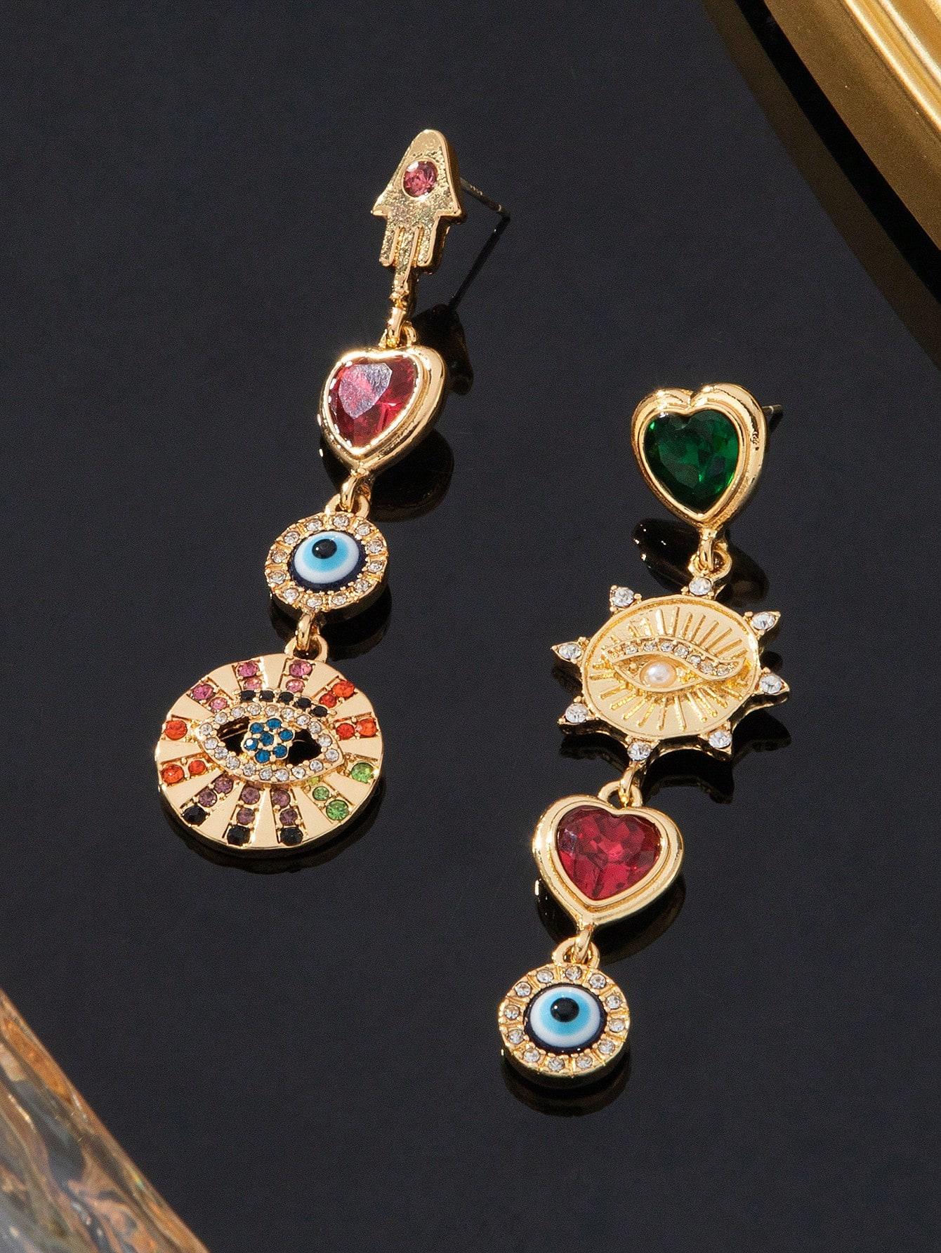 

Модные серьги-подвески для женщин золотой