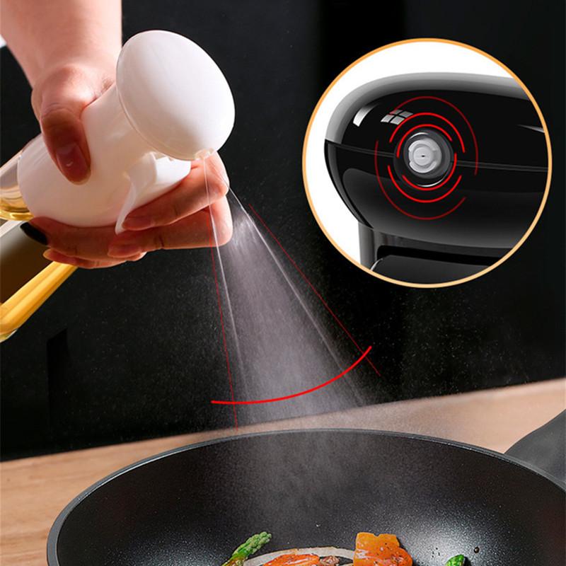 Spray Oil Sprayer For Kitchen Oils Spray Dispenser Bottle For Olive Oil Air Fryer BBQ Salad Baking Grilling Cooking Kitchen Tool