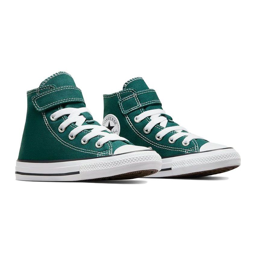 Converse Chuck Taylor All Star Durable Breathable High Top Canvas Shoes Kids Sneakers Green A04724C