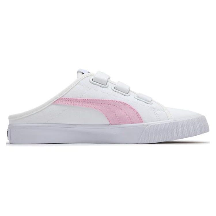 Puma Bari Mule Low Top Skate Shoes Unisex Shoes White Pink 394289-03