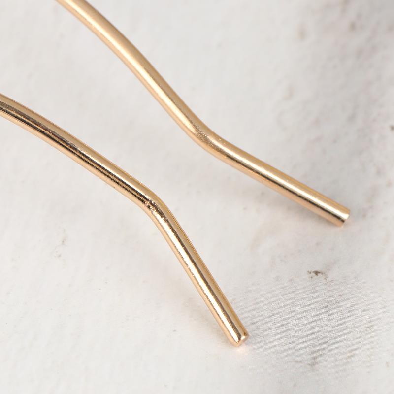 1Pcs Pearl Hair Fork Hair Clip Hairpins Metal U-Shaped Hair Sticks Combs Women Girl Hair Accessories Ornament Styling Tool
