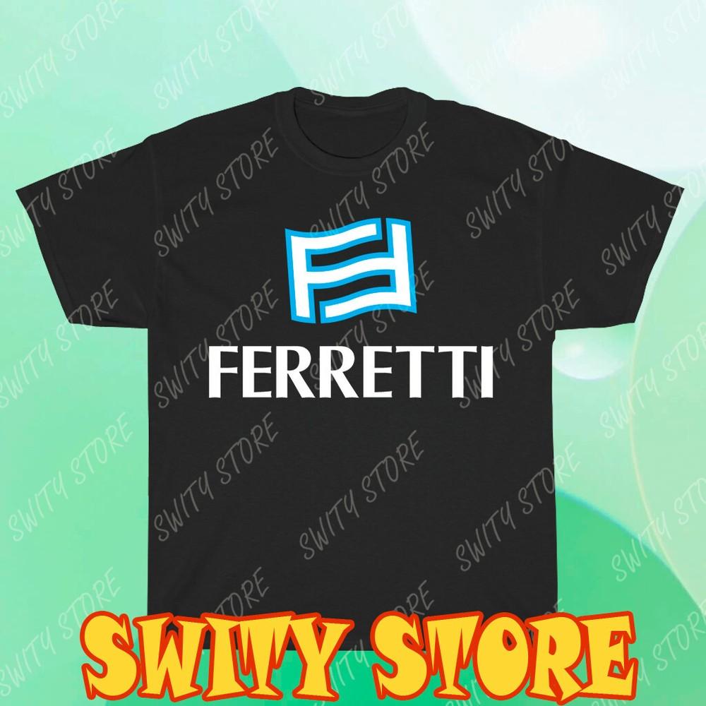 

New Shirt Ferretti yachts Logo T-Shirt Logo T-Shirt Funny Size S to 5XL XL
