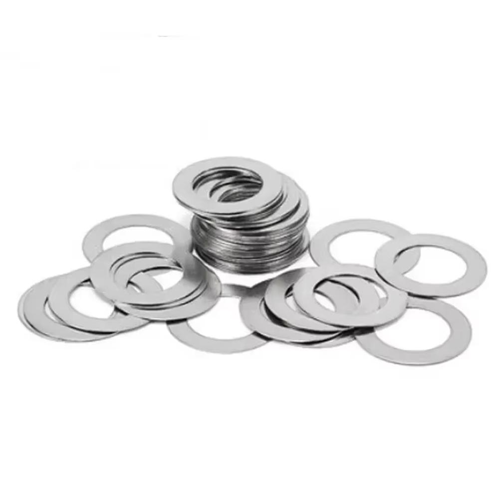 SUS304 Stainless Steel Ultra Thin Flat Gaskets DIN988 M1-M3 Adjusting Shim Washers Precision Fasteners Hardware Accessories