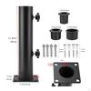 Umbrella Base Stand Heavy Duty Marble Flag Pole Holder Sun Mount for Outside