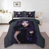 Erose Braut 2/3-teiliges Anime-Charakter-Bettwäsche-Set für Teenager und Erwachsene - Kawaii Süßes Charakterbild Bettwäsche-Set Japanischer Stil Bett