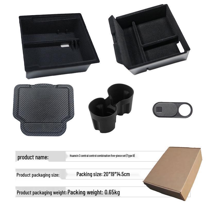 Tesla Model Y/3 Enhanced Central Console Armrest Storage Box