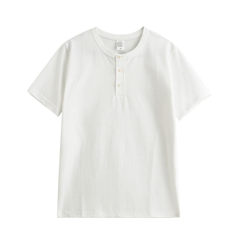 

Унисекс Тяжелая 270г Хлопковая футболка прямого кроя из Синьцзяна XL белый