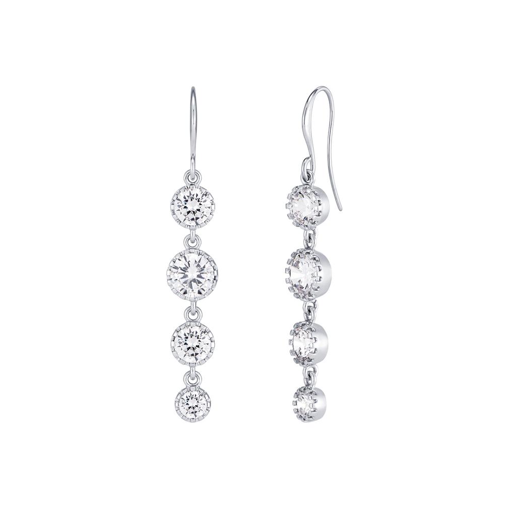 Paul Brial Crystal Dot Earrings Ppbe0059