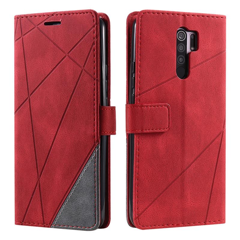 Redmi 9C NFC 9A 9AT Hülle Flip Magnetische Lederhülle für Xiaomi A3 9 Lite Redmi Note 9 S 9T 9S 9Pro 9 Pro Max Brieftaschen-Handyhüllen
