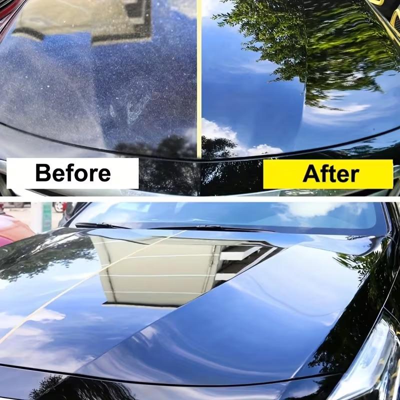 Black Car Coating Wax Scratch-Resistant Ceramic Protection Enhanced Shine UV Protection Easy Application for Cars