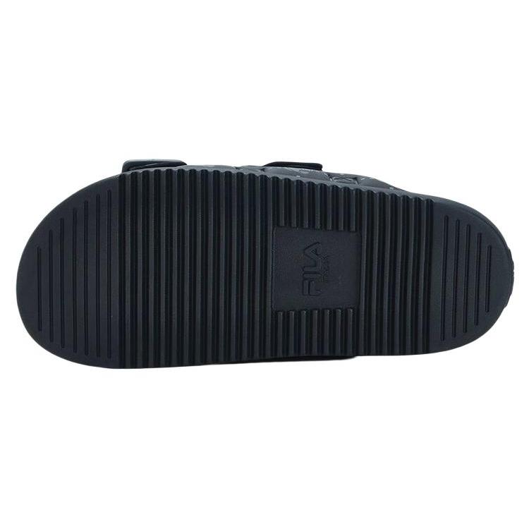 New FILA Lucia Sandals 'Black Teal' Women's F12W322506FBA