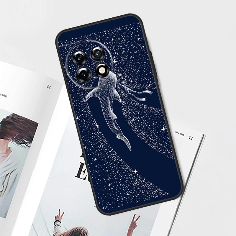 Starry Orca Whale Shark Case For OnePlus 12 11 9 10 Pro 8T 9R 10T 10R 12R OnePlus Nord 2 2T N20 N10 CE 3 Lite Cover