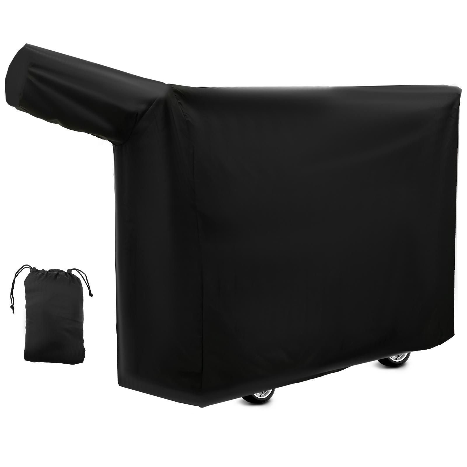 

BBQ Grill Cover Outdoor Waterproof Dust Outdoor Large Barbecue BBQ Cover Heavy Duty Charbroil Protection Dustproof Oxford Cloth чёрный