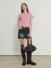 GENERALIDEA Soft Slim Fit T-Shirt [Pink] / Wbe3L01503