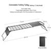 ZISIZ Outdoor Portable Folding Table with Stove Stand