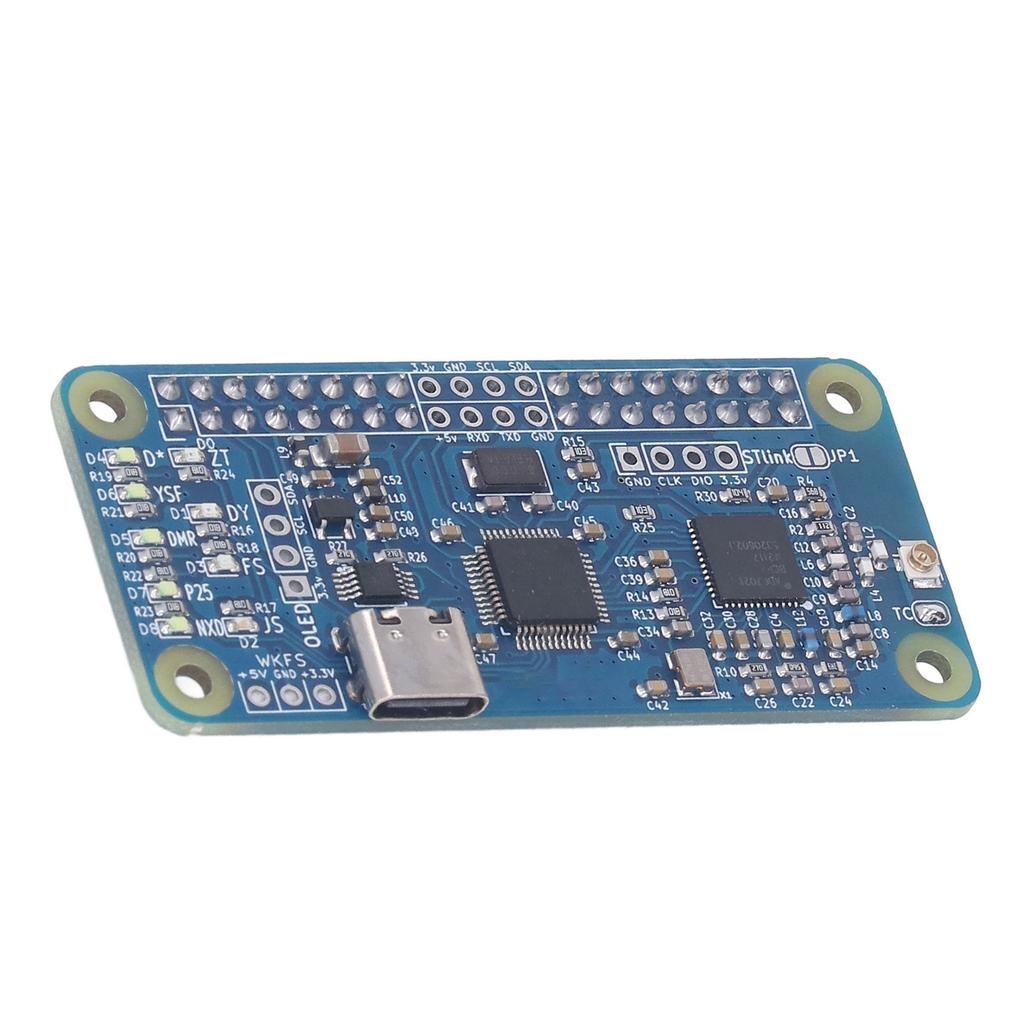 MMDVM Simplex Hotspot Main Board with Pin Header Supports for Raspberry Pi for BlueDV