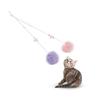 Soft Household Plush Interactive Pet Accessories Cat Wand Toy Cat Teaser Pole Cat Teaser Stick