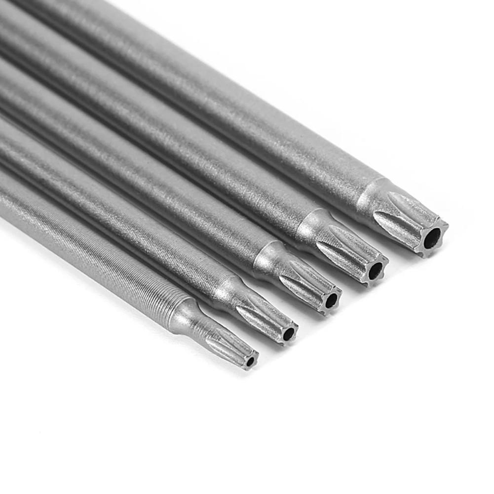 Centre Bore 5Pcs Magnetic Torx Screwdriver Hex Shank