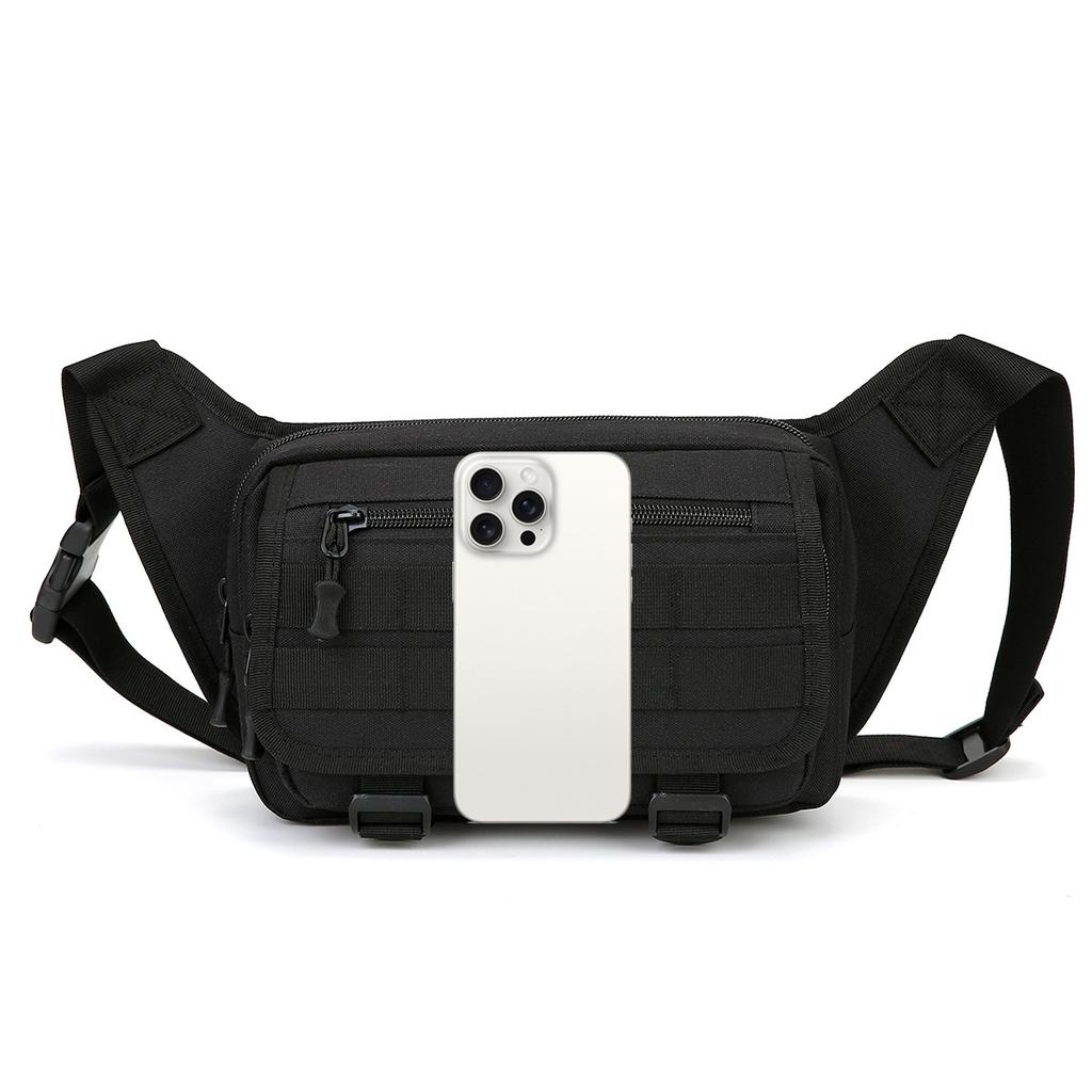 Taktische Hüfttasche Nylon Bodypack Wandern Handytasche Outdoor-Sportarten Männer Jagd Klettern Camping Brusttaschen