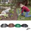 Landscape Edging Border No Dig All-weather Garden Isolation Edging Border with Spikes Easy-to-Install Cuttable Isolation Edging for Flower Beds Yard