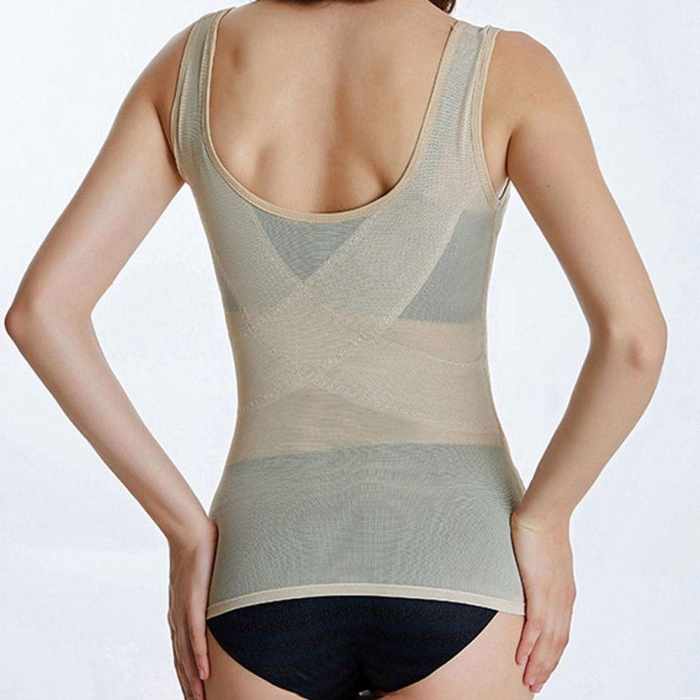 Abdomen Slimming Bodysuit Shaper Seamless Women's Corset Top Comfortable Postpartum Vest  Lady