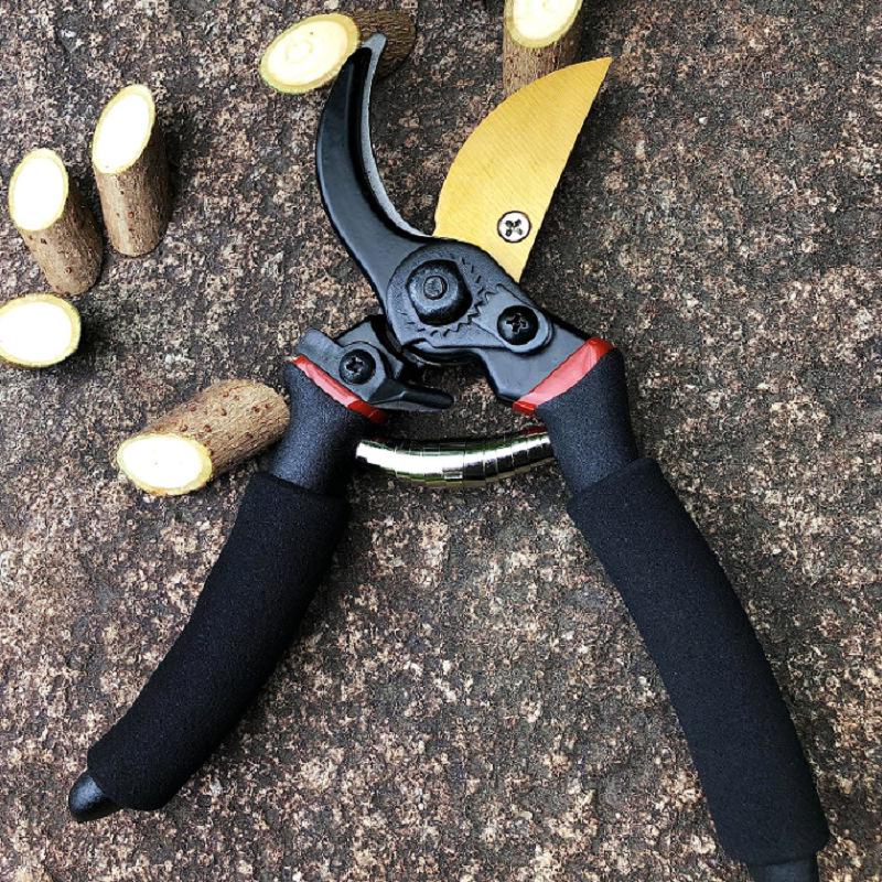 SK5 High-Quality Steel Pruning Shears for Thick Branches, Flowers, and Fruit Trees Thickened SK5 High-Quality Steel Shears 1-1