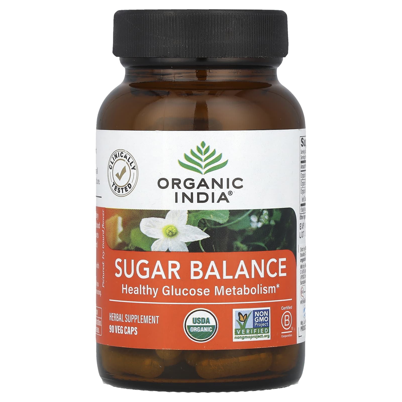

Sugar Balance, Promotes Healthy Glucose Metabolism, 90 Veggie Capsules