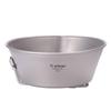 Camping Bowls Pot 450ml 450ml With Spout 82mm Foldable
