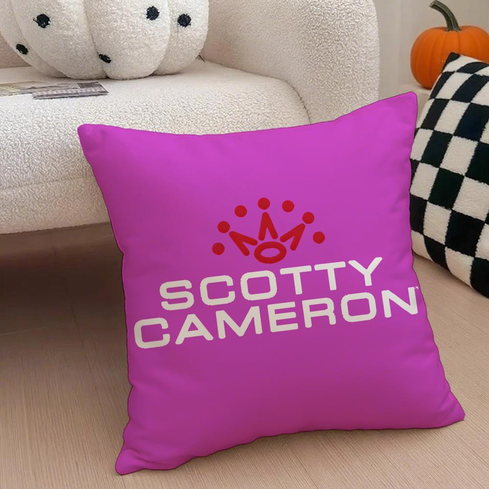 Luxury American Golf Brand SScotty Cameron Cushion Cover Throw Pillow Cover Hidden Button Durable Polyester Chair Cushion