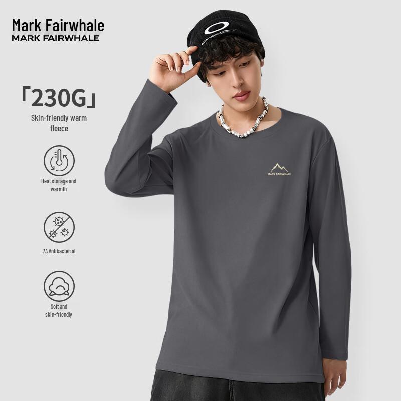 Mark Hua Fei Men s Double-Sided Velvet Thermal Base Layer Top 4XL