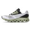 ON Cloudstratus Bianco Muschio Scarpe da Ginnastica da Donna Nere 39.98997