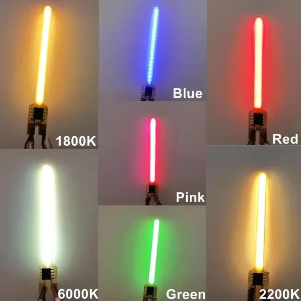 70 59MM DC3V Meteor Shower Filament Flowing Water Lamp Bring A Box LED COB Filament Diodes Parts Incandescent Light Accessories