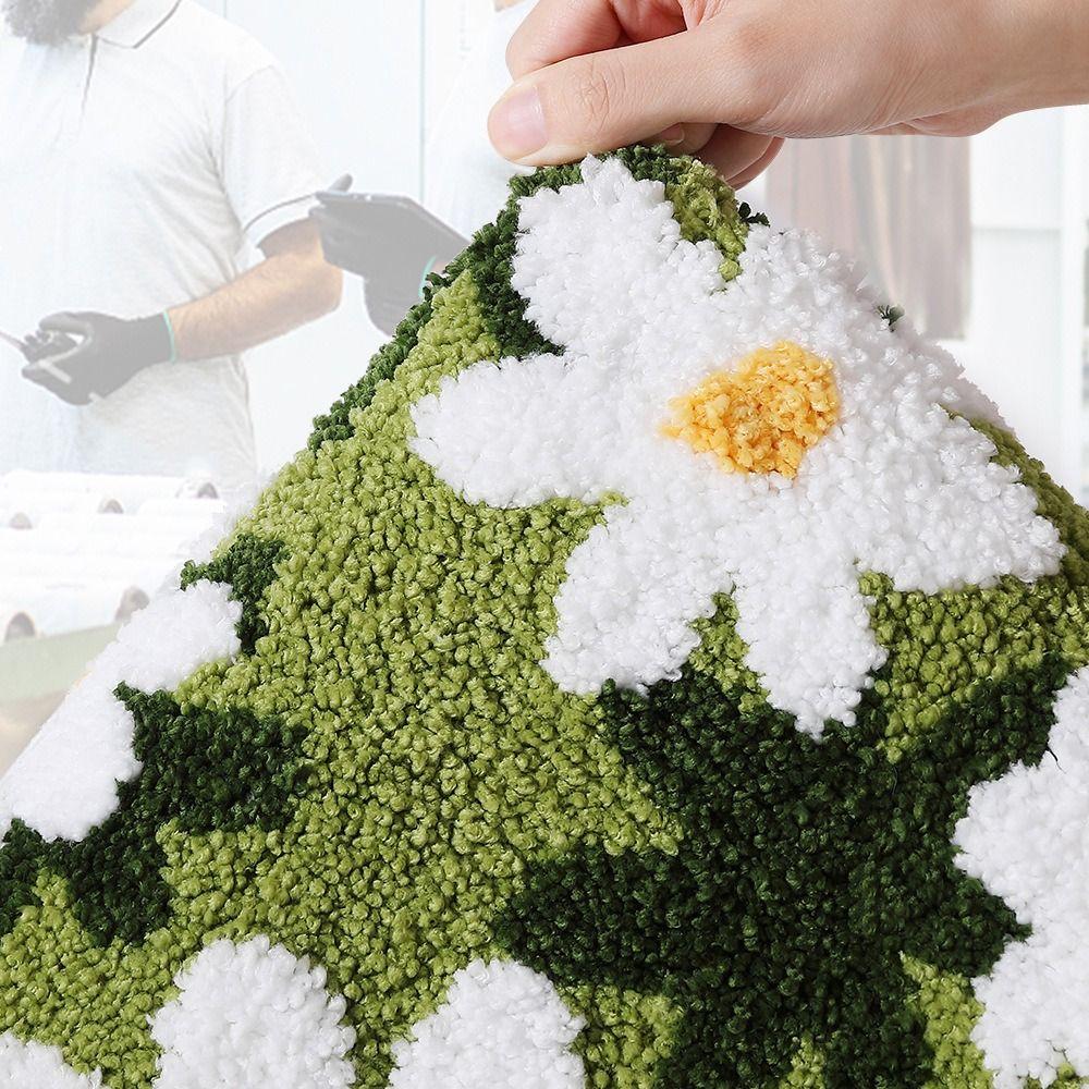 Soft Durable Absorbent Floor Mat Non-Slip Carpet Bathroom Floor Mat  Bathroom Door