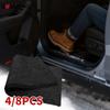 Car Mats Disposable Non-slip Pad 4/8Pcs Felt Wear-resistant Mat Accessories Decoration Decorations Interior Automobiles Parts
