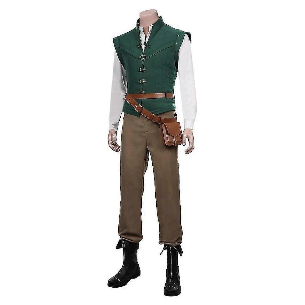 Rapunzel Flynn Rider Erwachsenenkostüme für Halloween Cosplay