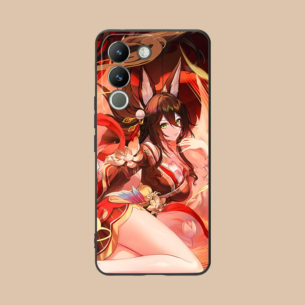 HSR Fugue Matte TPU Mobile Phone Case for VIVO V60 V50 V40 V30 V29 V27 V25 V23 Pro Lite 5G Colorful Printing Cover