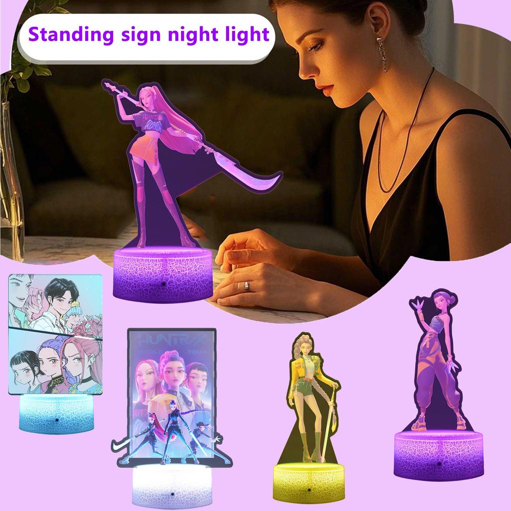 Stand Night Light Is Suitable For Children's Gifts, Fans Around The Beautiful Gift Lights