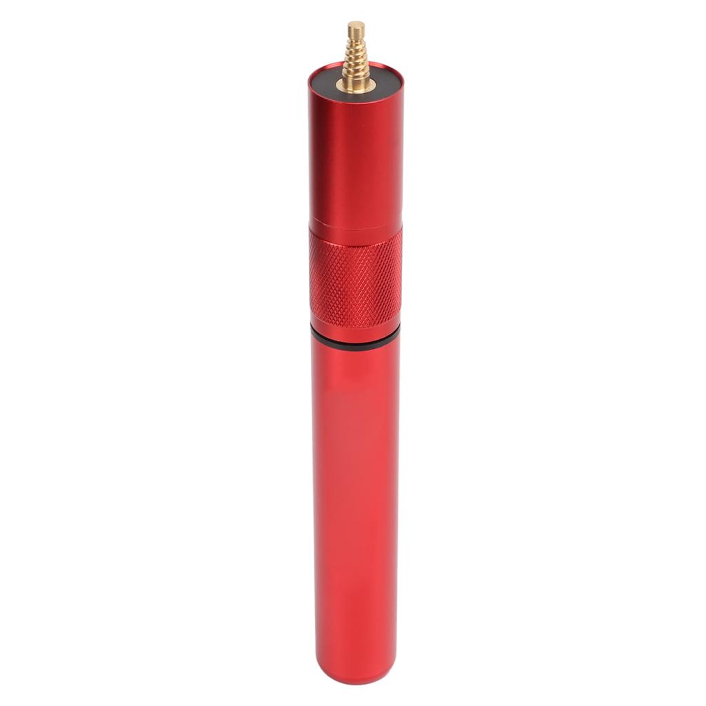 9 Inch Billards Cue Lengthening Extender Telescopic Aluminum Alloy Pool Cue Stick ExtenderRed