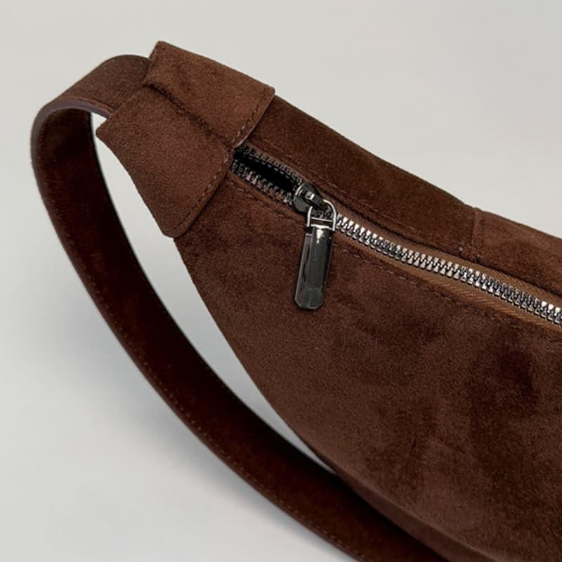 Vielseitige Damen-Umhängetasche mit einer Schulter Runder Retro-Beutel