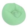 Uppblåsbar bönpåse utan bönor PVC Mjuk flockning Ergonomisk uppblåsbar loungefåtölj för vardagsrum sovrum