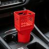 Square Cup Holder Expander for Car, Milk Crate Cup Holder, Anti-Slip Large Drink Stabilizer, Universal Vehicle Spill Proof Organizer for Truck SUV