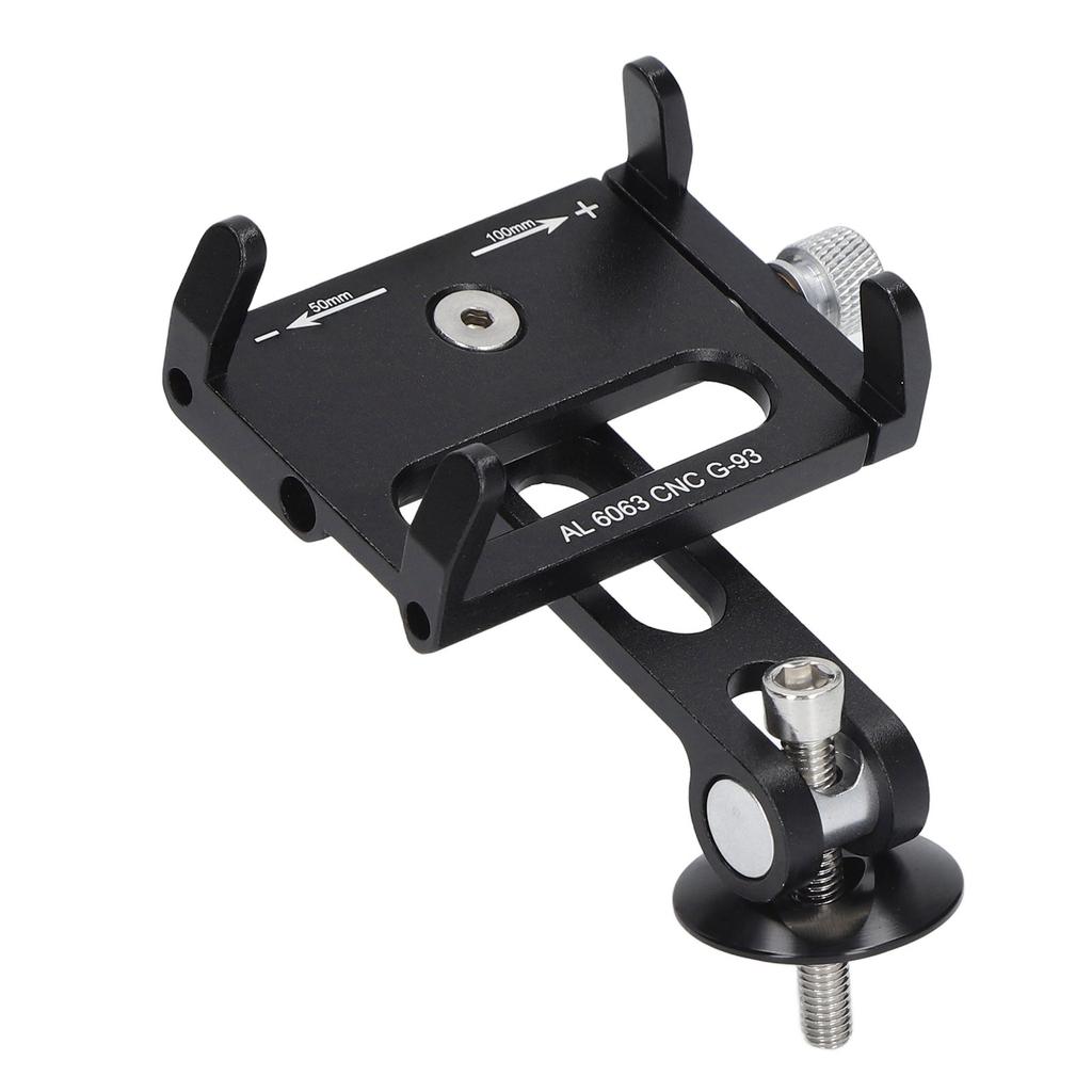 Bike Phone Holder Aluminum Alloy Headpart Cover Fixing Mobile Phone Mount for Mountain Road Bikes