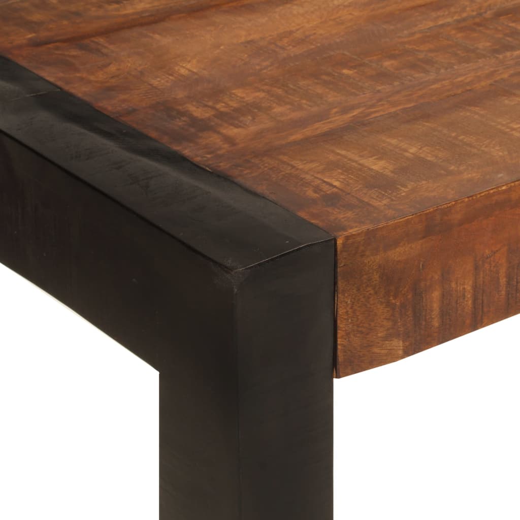 Dining Table Honey Brown 120 X 60 X 76 Cm Solid Mango Wood