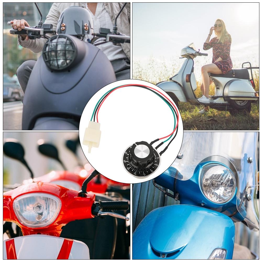 Speed Control Knob Electric Bike Motorcycle Scooter Replace for Steering Handle Accelerator