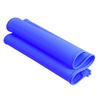 Pet Cat Feeding Mat Square Silicone Quick Dry Dish Bowl Feed Food Water Placemat (Blue)